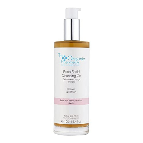 The Organic Pharmacy Rose Facial Cleansing Gel 100ml
